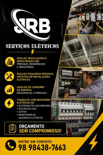 Eletricista instalador Predial, Residencial e industrial 