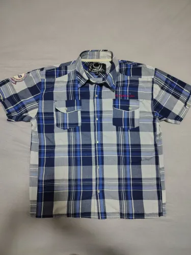 Camisa xadrez tamanho 16