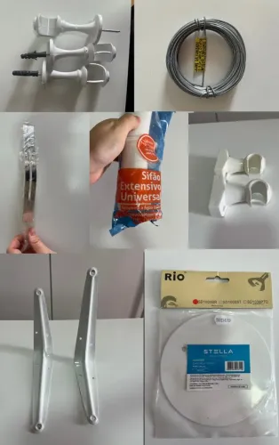 Kit Utilidades e Reforma - Itens Novos e Prontos para Instalar