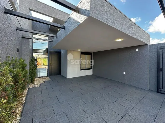 Casa nova à venda no bairro Positano em Cascavel-PR