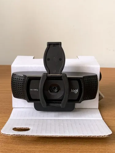 Webcam Logitech C920s Full HD 1080p + Microfone + Tampa de Privacidade