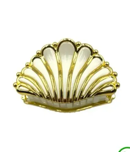 Piranha de cabelo  concha tendência inspiração 
