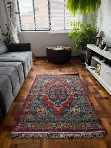 Tapete Oriental Vintage Estilo Persa Decoração Clássica