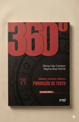 Coleção Produção de Texto FTD 360° - 4 Livros (Estado de Usado Conservado)