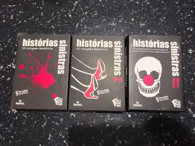 3 Jogos Histórias Sinistras Completos