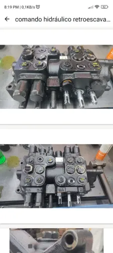 Comando hidráulico case 580n