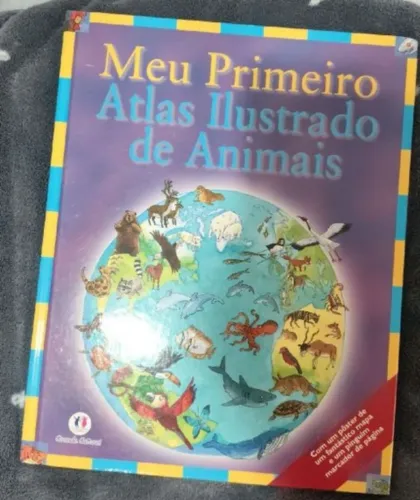 livro infantil meu primeiro atlas ilustrado de animais