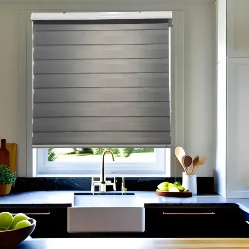 Persiana Double Vision Sob Medida Semi Blackout Cortina de Fabricação Própria