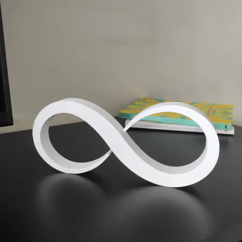Decoração, símbolo infinito 