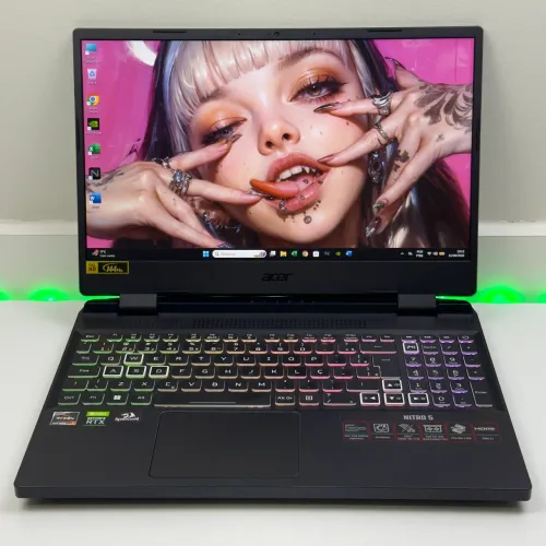 Notebook GAMER Nitro 5: RTX 3070 Ti | Ryzen 7 | 16gb RAM | 1tb SSD | Tela Full HD 144Hz