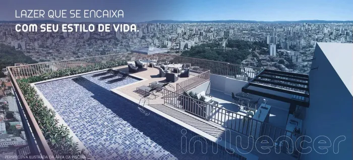 INFLUENCER VILA MARIANA 45 m2 2 qto 1 st