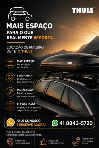 Aluguel de Maleiro de Teto (Bagageiro) - Ganhe Espaço na Sua Viagem!