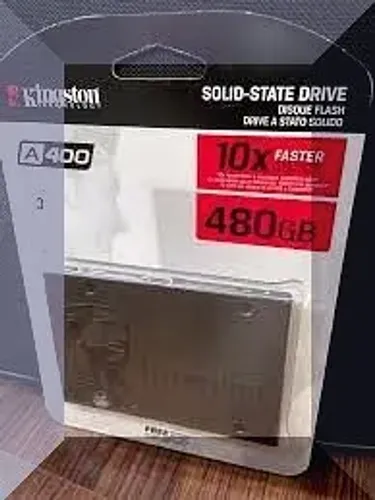 ssd kingston 480gb a400 série 2,5 sata iii excelente desempenho