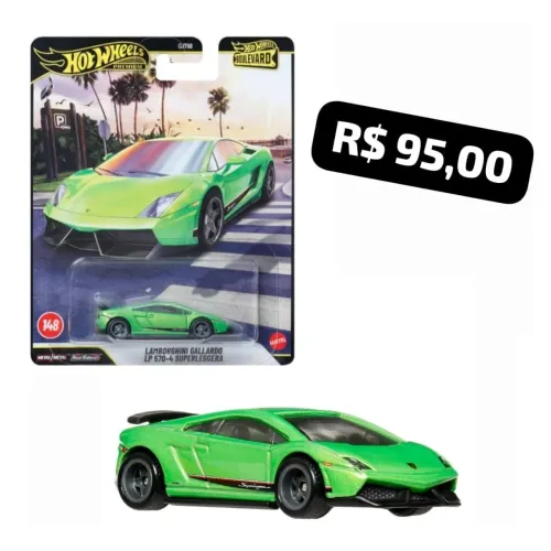 Hotwheels Lamborguini Gallardo Lp570-4 Superllegera