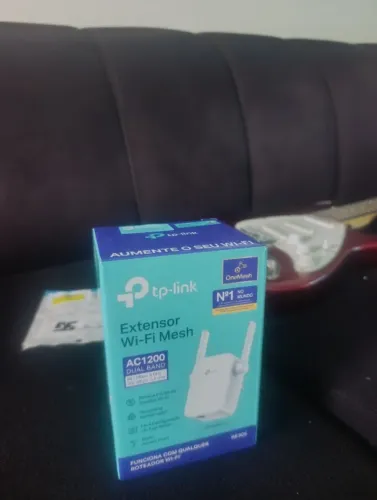 Repetidor wi-fi tp link ac 1200 novo