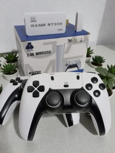 Video Game Portátil M15 (Versão 2026 com 23 Emuladores Relíquia) 02 Controles Novo Lacrado