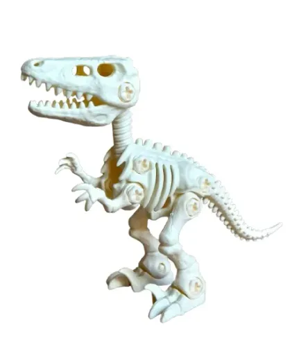 Dinossauro Montar Esqueleto T Rex Bloco Infantil