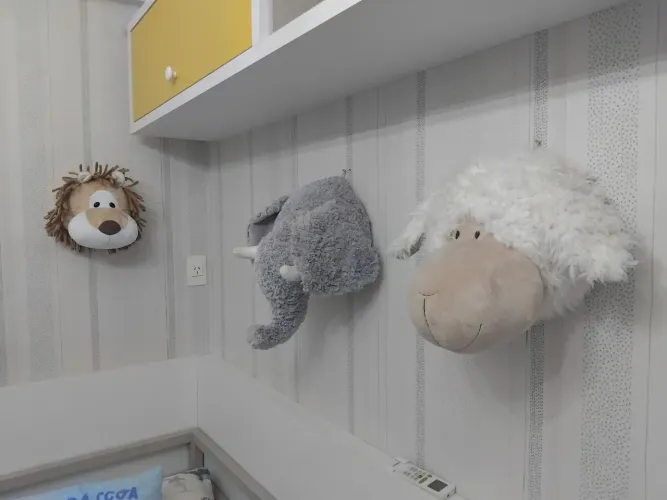 Decoração Quarto Infantil Bichos de Pelúcia 