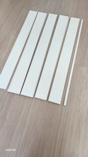 30 - Shiplap 100x10 Branco TX - 100% MDF