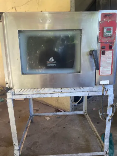 Forno semi elétrico de padaria 