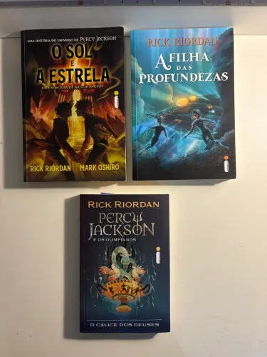Livros universo percy jackson rick riordan