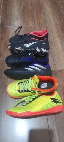 N31/32 KIT 3 pares originais futsal infantil