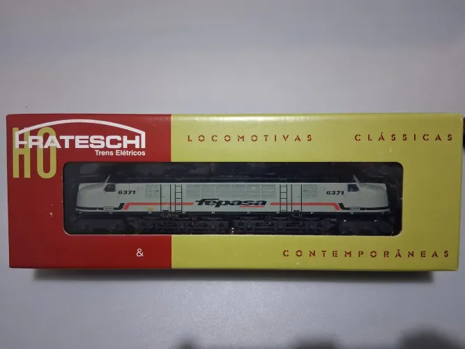 LOCOMOTIVA HO V8 FEPASA FASE III FRATESCHI PRODUTO NOVO 
