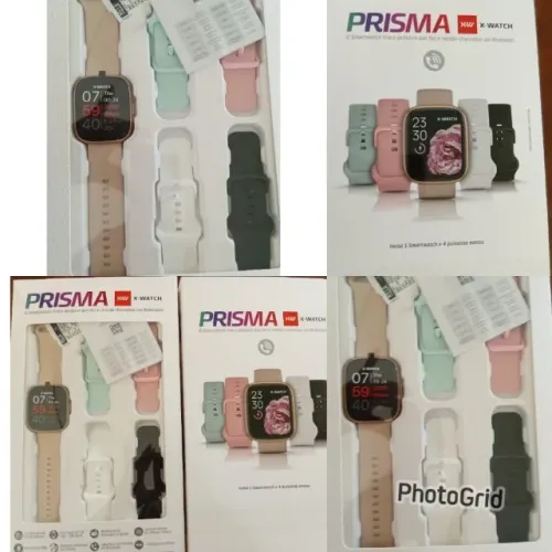 Smartwatch Novo + 4 Pulseiras Extras;  Ideal para presentear ou se presentear! 