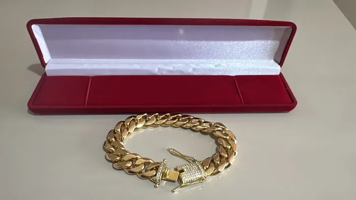 Pulseira banhada a ouro 18k premium / parcelo até em 6x sem juros