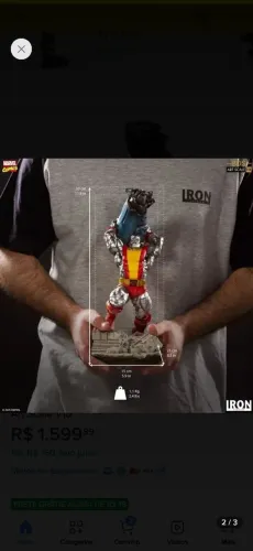 Colossus X Men Iron Studios Scale 1/10