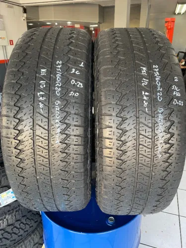 KIT 02 PNEUS 275/60R20 BRIDGESTONE DUELER AT RH-S 115S (1/2)