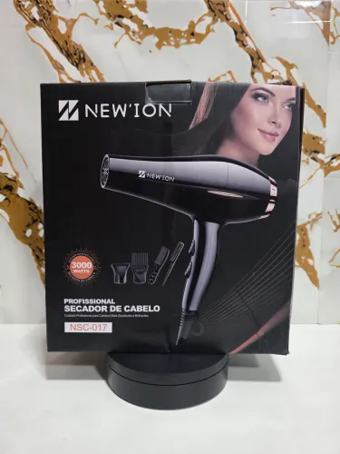 Secador de Cabelo Profissional New'Ion 3000W - Potente