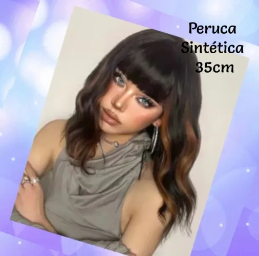 Peruca Sintética Nova * Promoção*