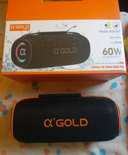 Caixa de som Ol'gold 60w. Entrega grátis 