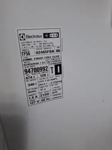 Geladeira Electrolux Frost Free 474L