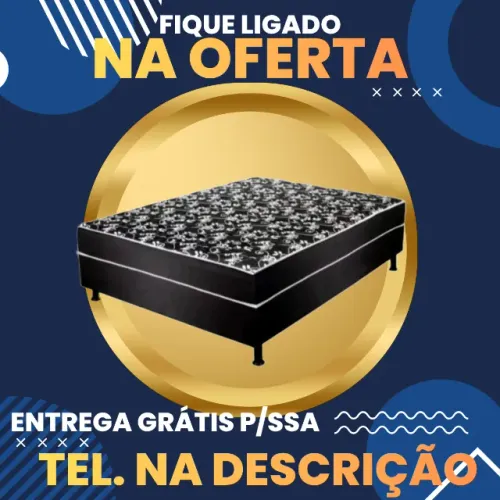 Cama Box Casal Entrega Hoje Grátis para Salvador / Pague ao Receber