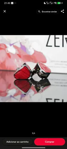 Truthear X Crinacle Zero:red Fones De Ouvido Intra-auricular