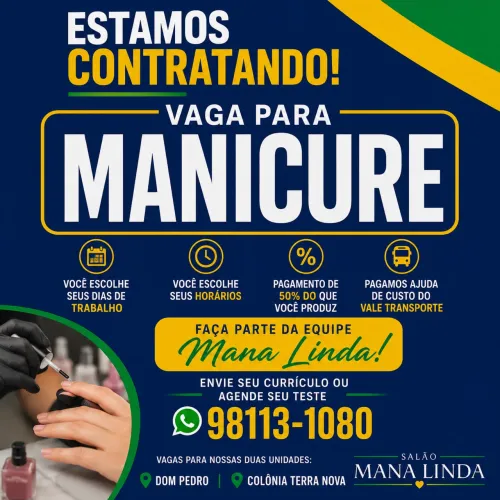 Manicure contata-se