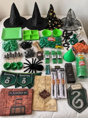 Kit festa Harry Potter Sonserina 