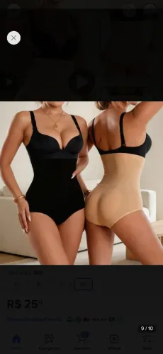 Calcinha modeladora