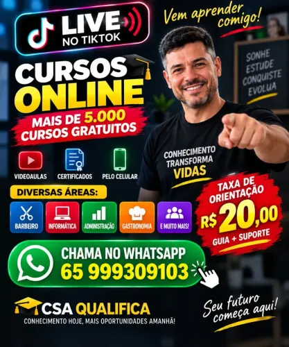 Cursos online com certificado digital