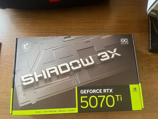 Placa de vídeo RTX5070ti nova