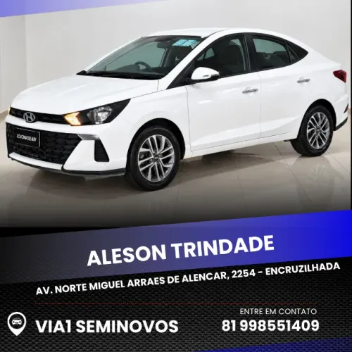 Hyundai HB20S Limited 1.0 Flex 12V Aut. 2025