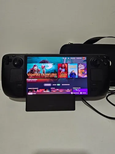 Steam deck oled 1 tb bateria 100%