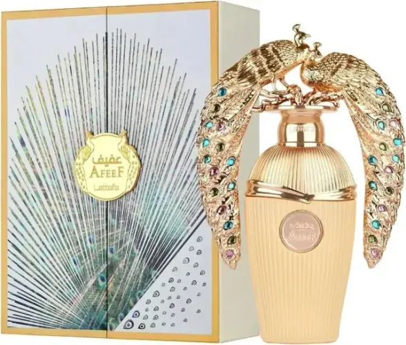 Perfume Lattafa Afeef Eau de Parfum (100ml) - Luxo Árabe Irresistível!