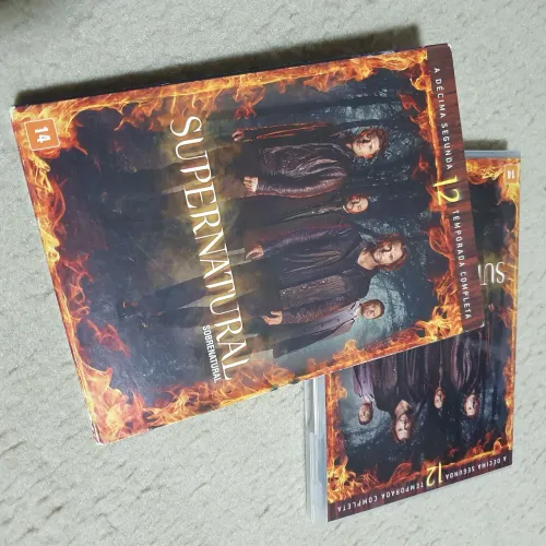 Dvd Supernatural Sobrenatural Temporada 12 Original