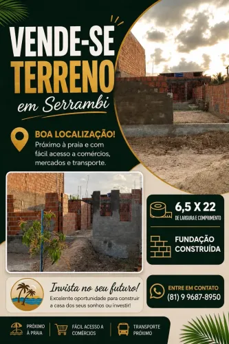 Terreno em Serrambi