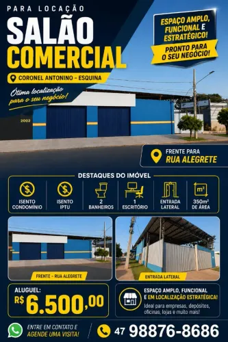 Salão Comercial Cel. Antonino