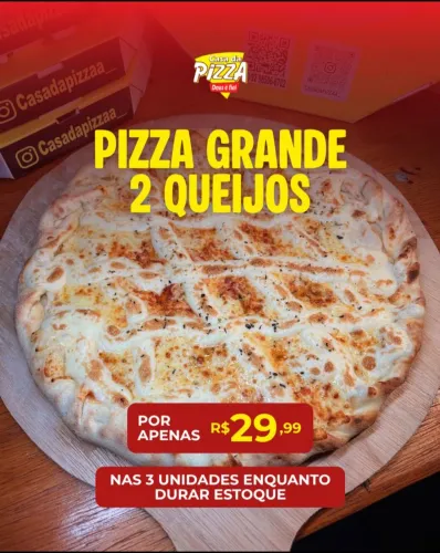 PIZZA 2 QUEIJOS 