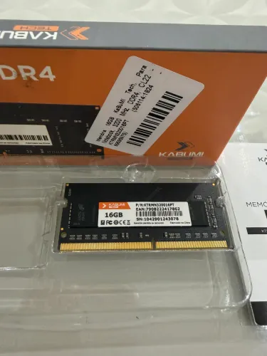 Memória RAM DDR4 Notebook 16GB 3200MHz Kabum Tech CL22 Completa na Caixa